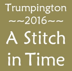 A Stitch In Time lettering jc