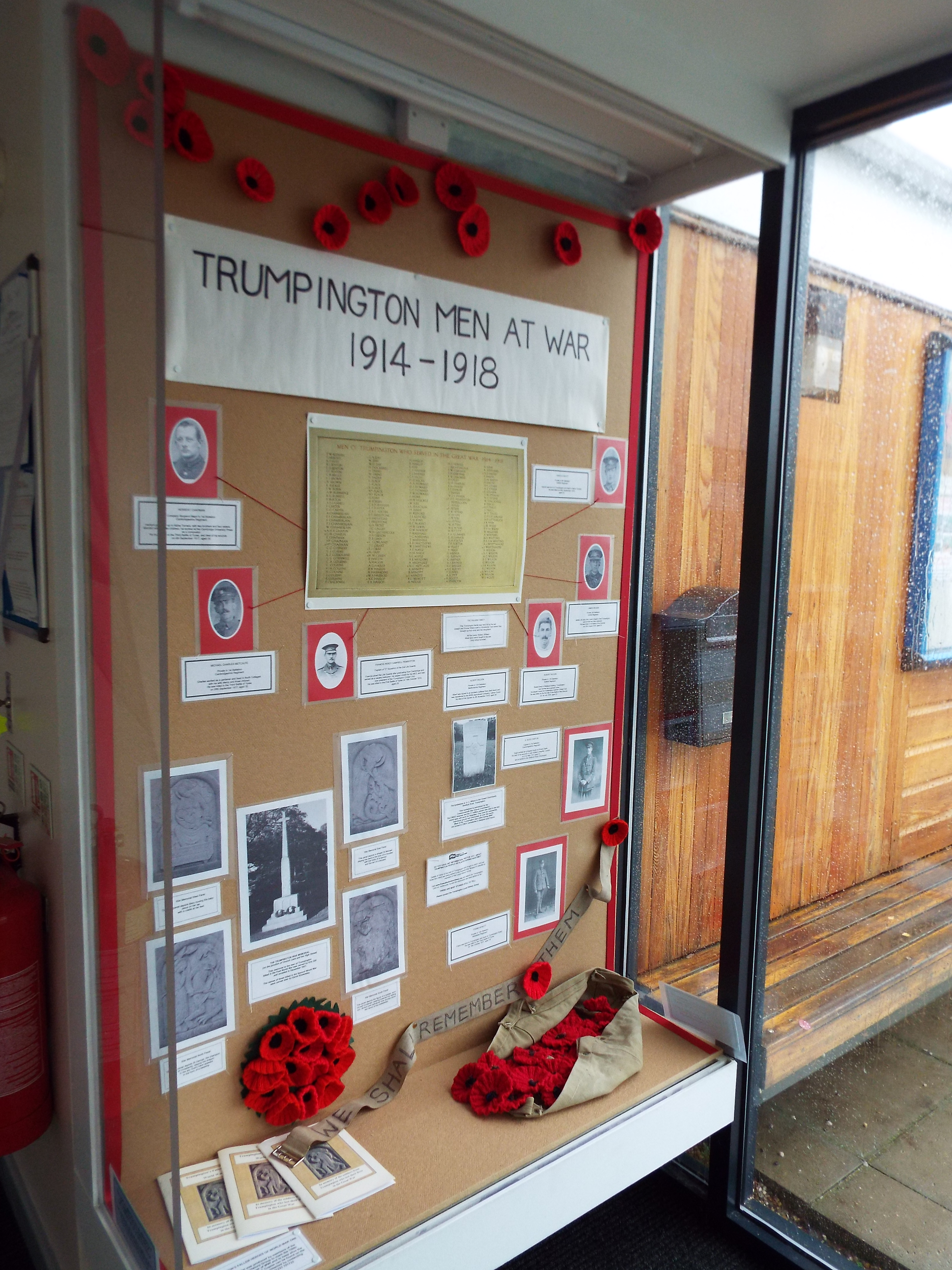 Remembrance display 2015